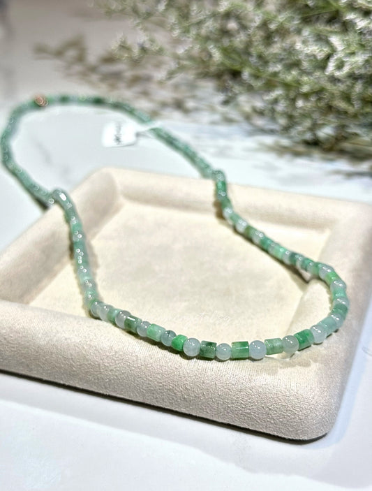 Grade A Burmese Jadeite Necklace
