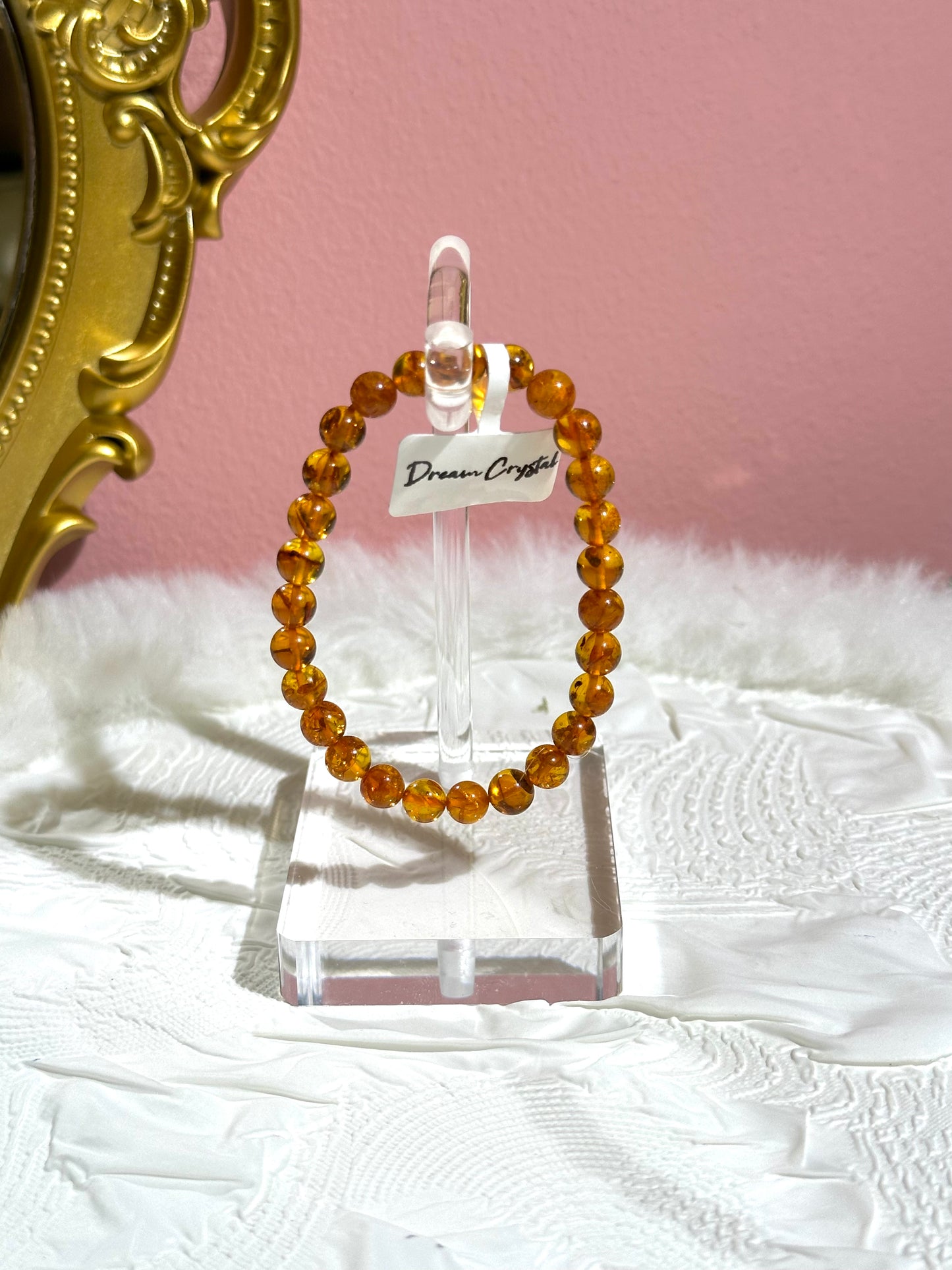Collector Honey Flower Amber [S022]